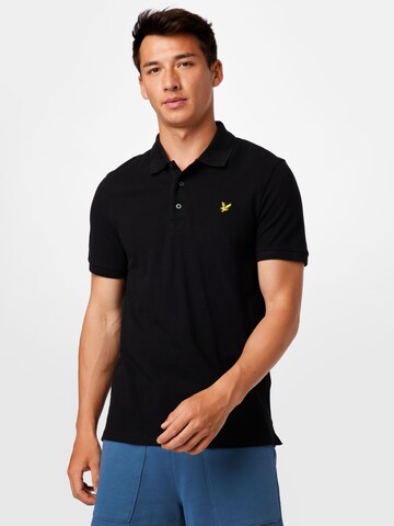 Lyle & Scott Тениска в черно: отпред