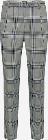 SCOTCH & SODA Úzky strih Plisované nohavice 'BLAKE' - Sivá: predná strana
