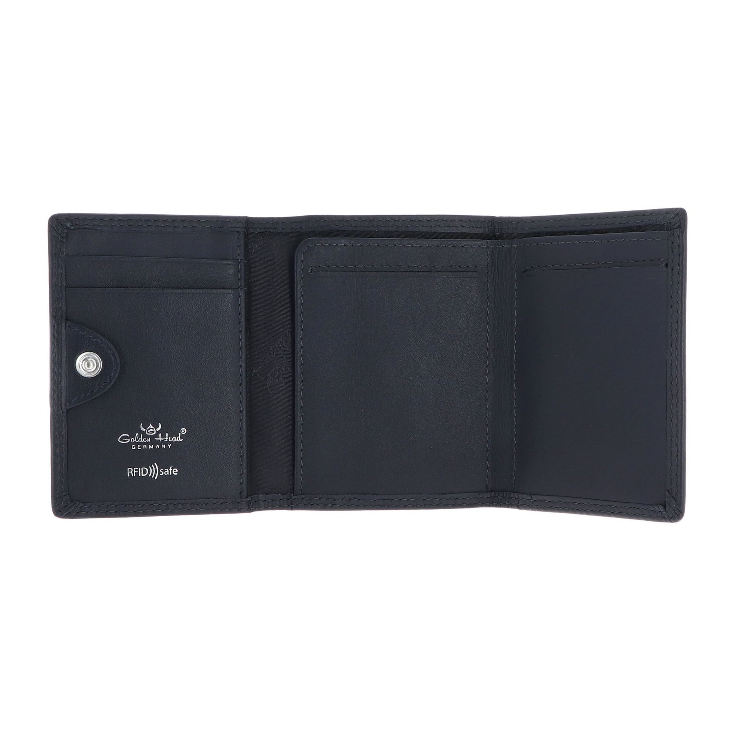 GOLDEN HEAD Wallet 'Polo' in Blue