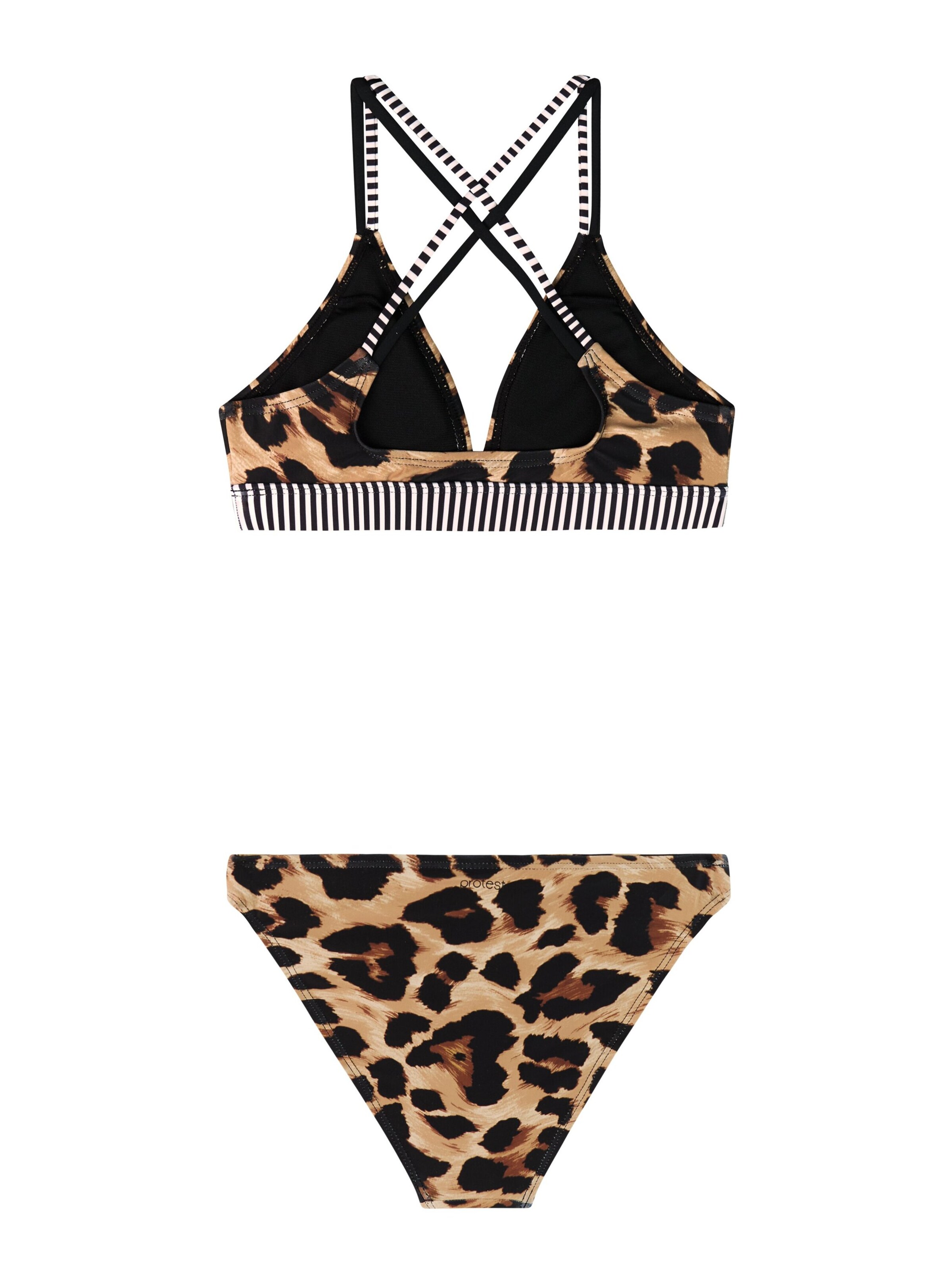 PROTEST Triangel Bikini 'PRTSuzana JR'‌‌‌‌‌‌‌ in Braun