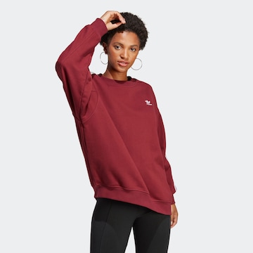 Sweat-shirt 'Adicolor Classics ' ADIDAS ORIGINALS en rouge : devant