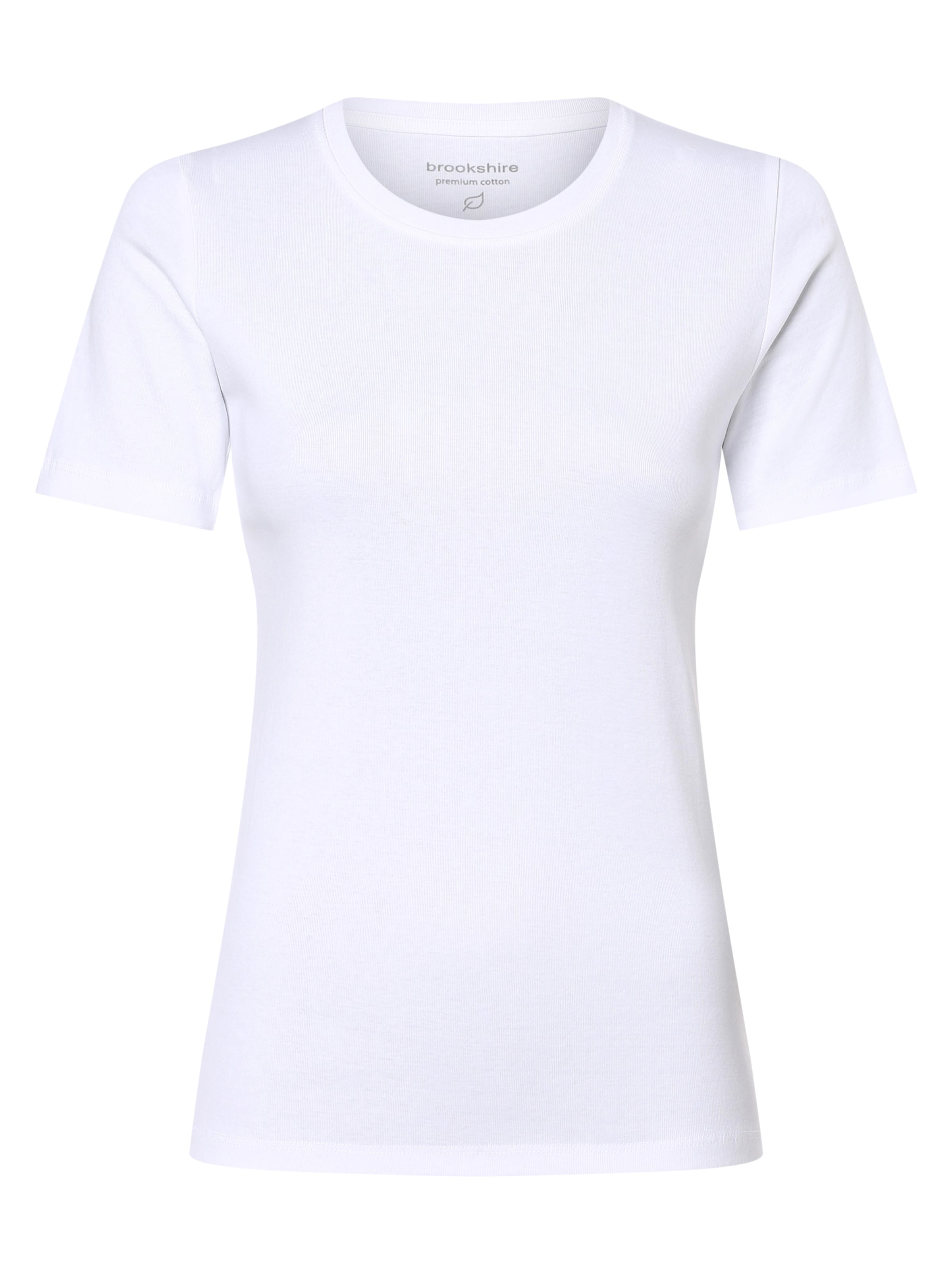Brookshire Shirt in White: front