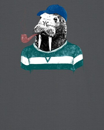 T-Shirt 'Walross' Watapparel en gris