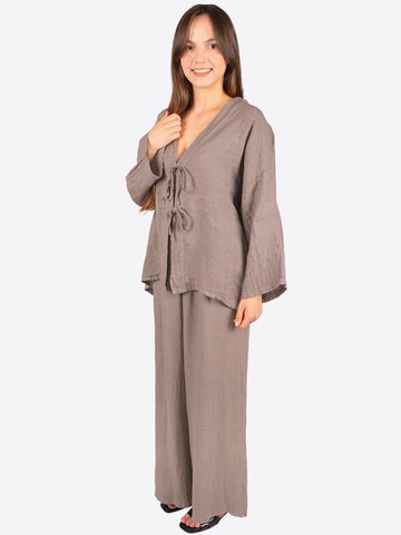 Seasons of April Blouse ' GIANNA ' in Brown