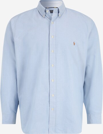 Polo Ralph Lauren Big & Tall Košile – modrá: přední strana