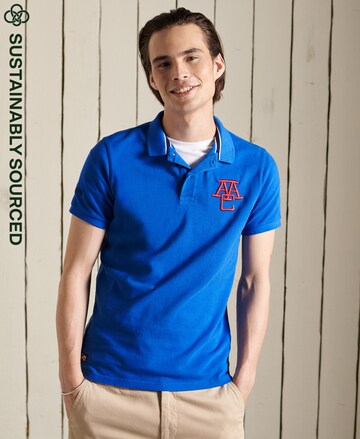 Superdry Regular fit Shirt in Blauw