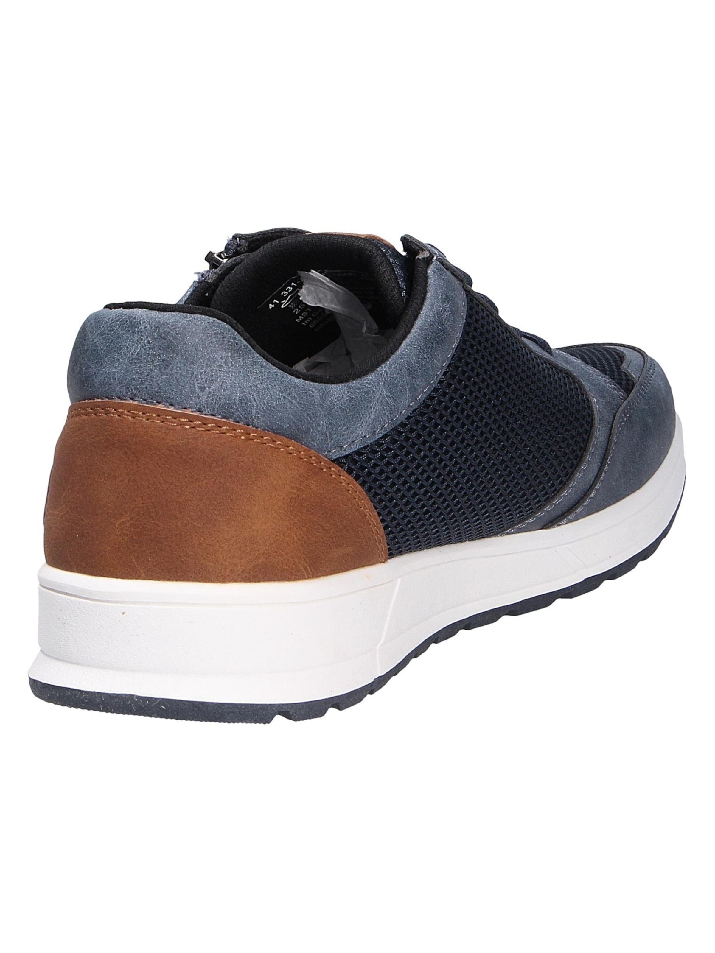 bugatti Låg sneaker i blå