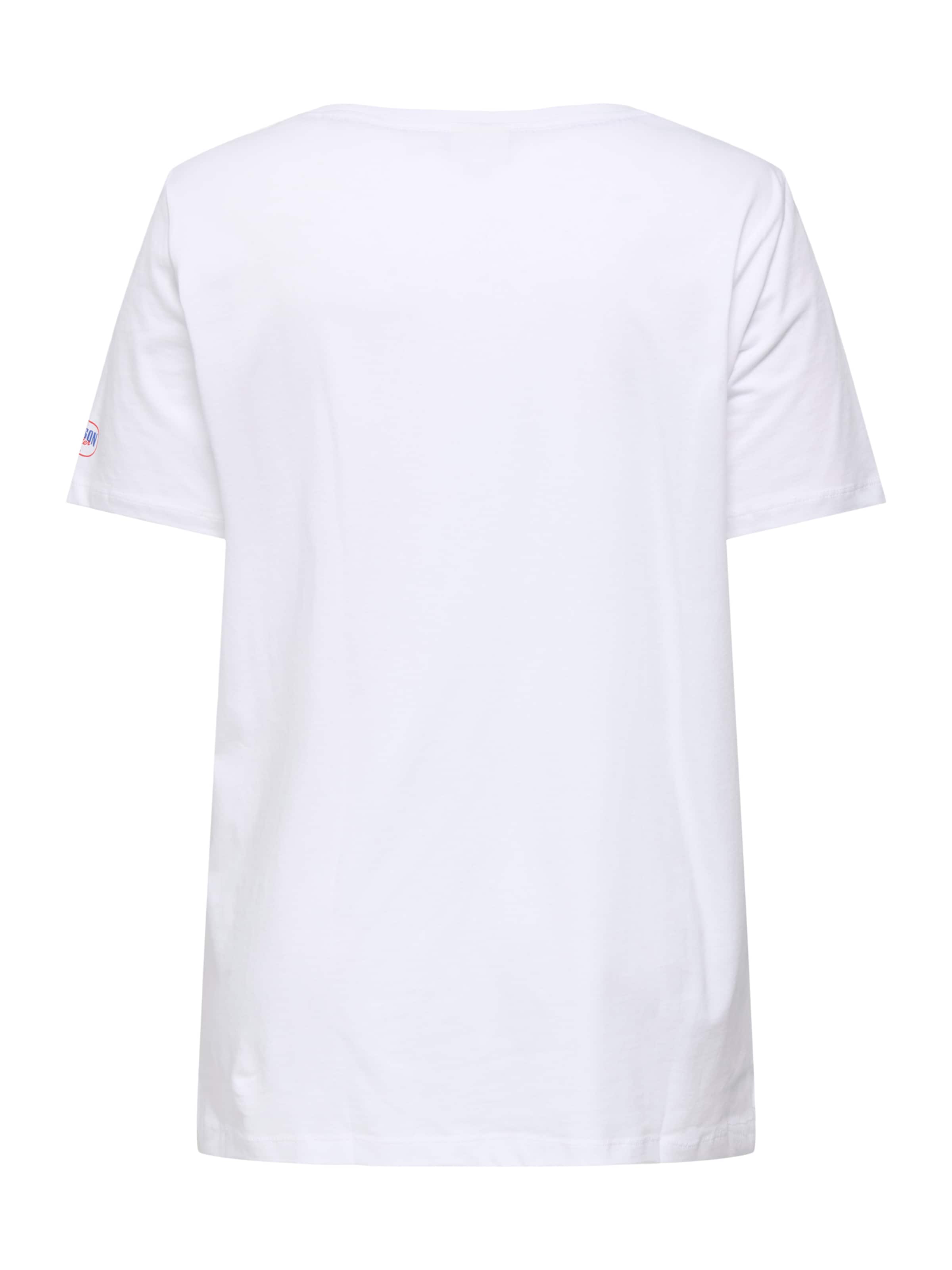 ONLY Carmakoma T-Shirt 'CARJax' in Weiß