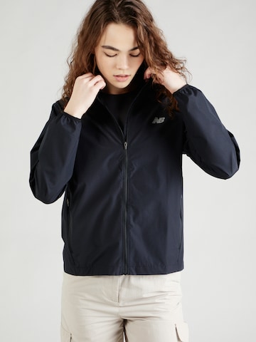 new balance Athletic Jacket 'Essentials' in Black: front