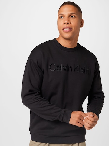 Calvin Klein Sweatshirt in Black: front