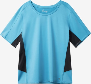 SHEEGO Performance Shirt in Blue: front