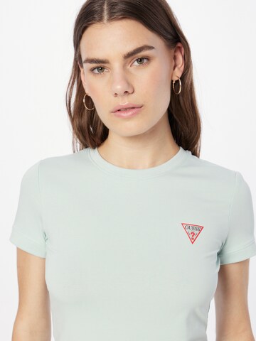 GUESS - Camiseta en verde