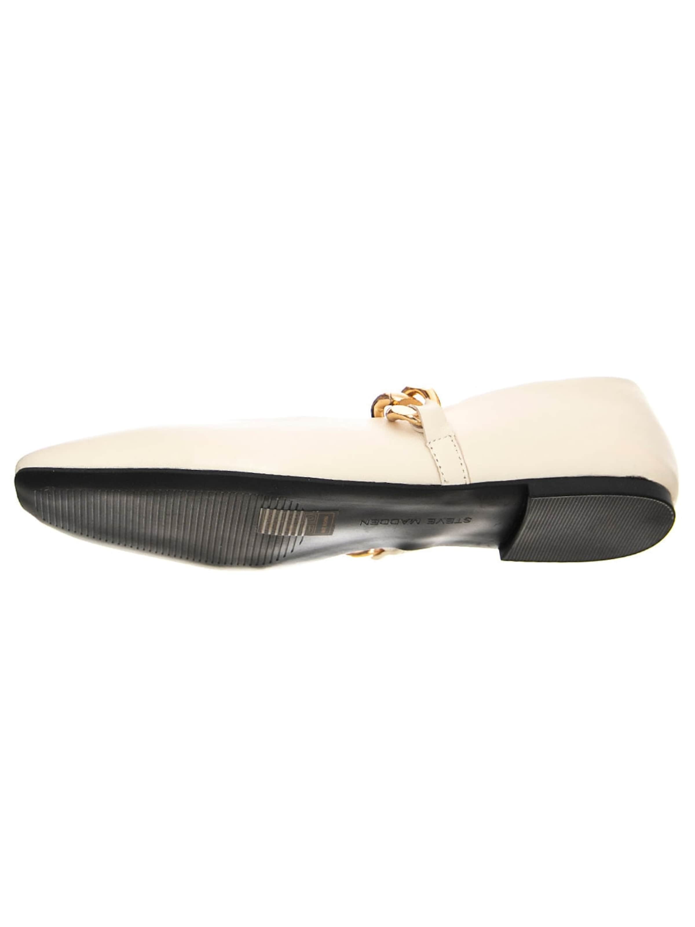 STEVE MADDEN Ballerina 'QUEENIE WHT LEA' in White