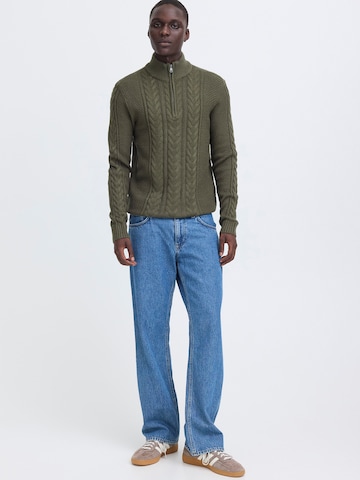 BLEND Pullover 'BHBASIM' i grøn