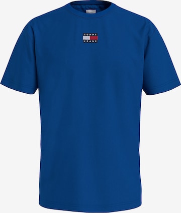 T-Shirt Tommy Jeans en bleu : devant