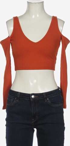 Asos Top & Shirt in XS in Orange: front
