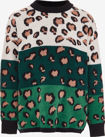 ebeeza Pullover in Grün: Vorderseite