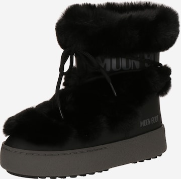 MOON BOOT Апрески в черно: отпред