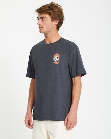 Volcom T-Shirt 'Draggin Stone' in Schwarz