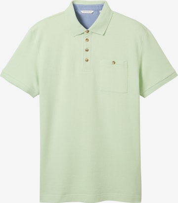 Tricou de la TOM TAILOR pe verde: față