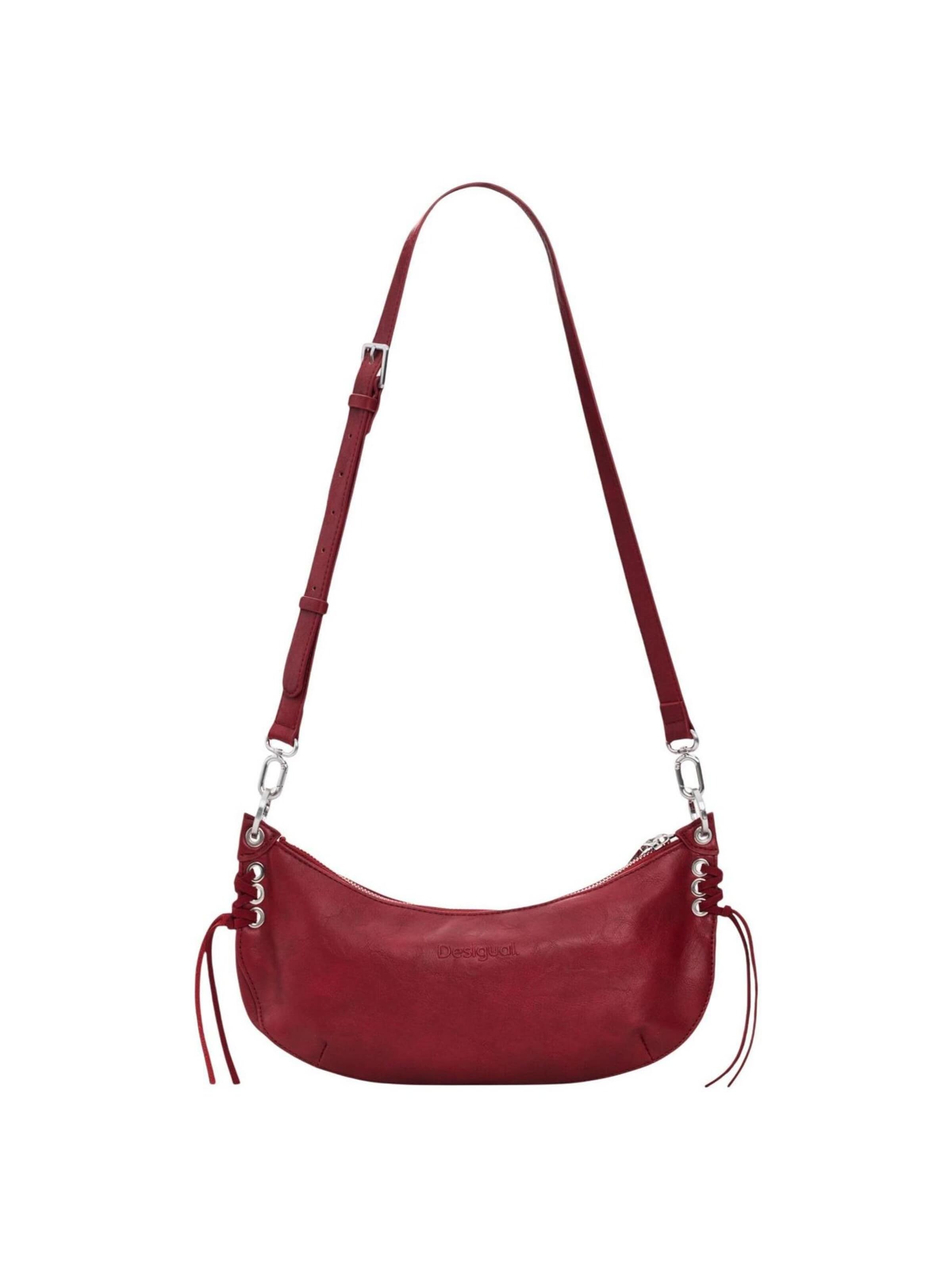 Desigual - Bolso de hombro 'BAG_ALISIO CASTRES LONG 26WAXP81' en rojo