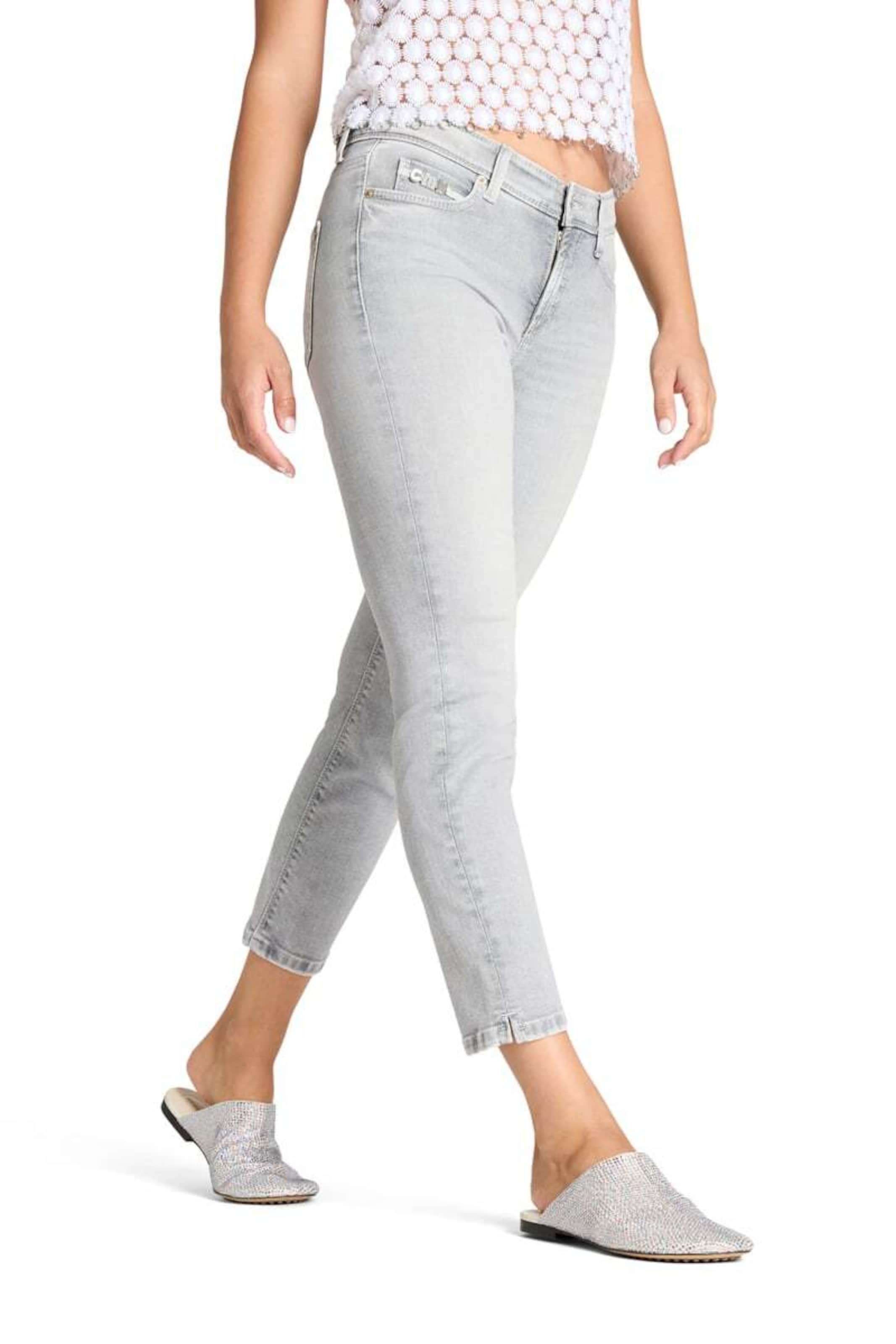 Cambio Regular Jeans ' Piper ' in Grau