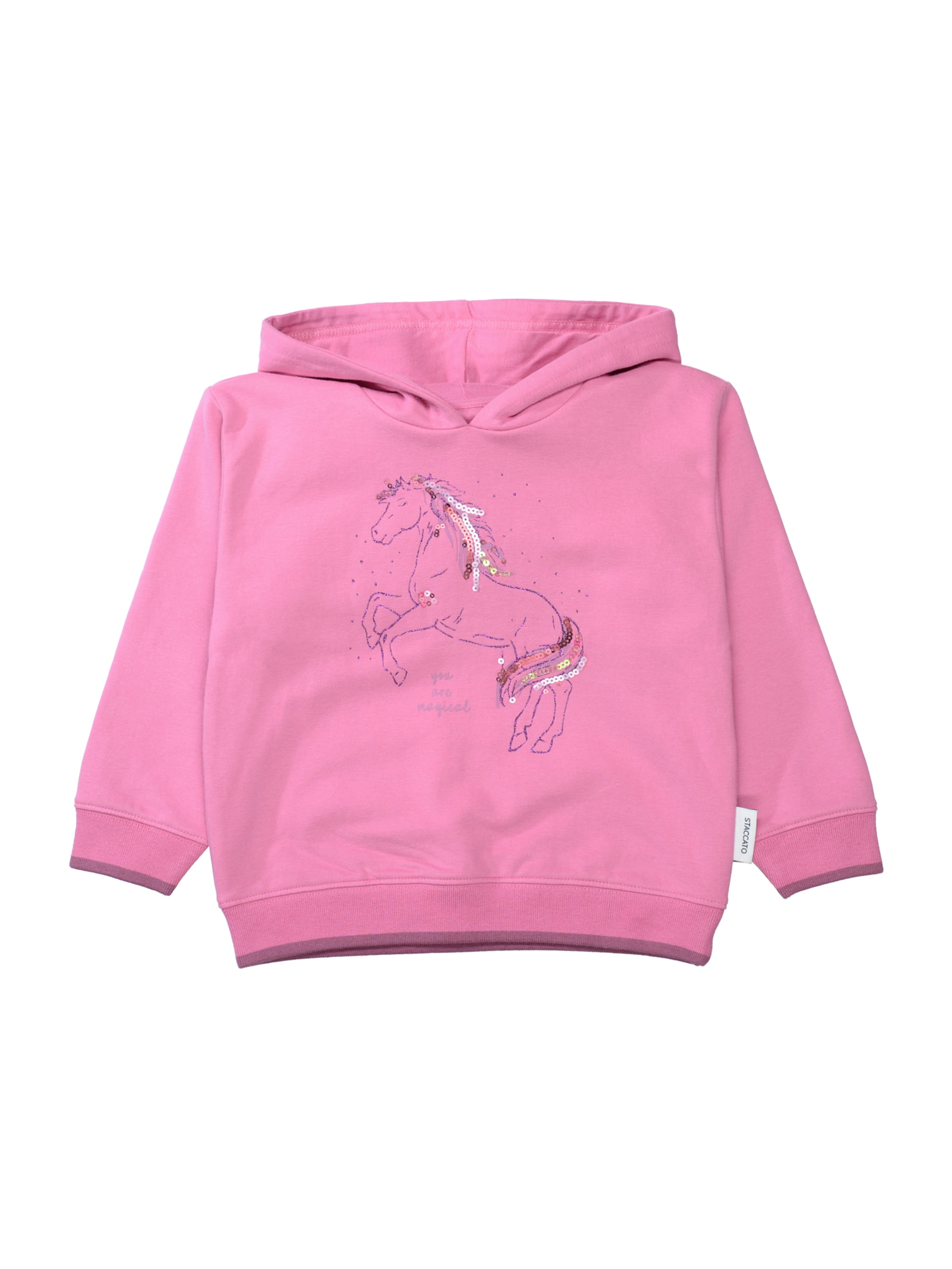 Felpa di STACCATO in rosa: frontale