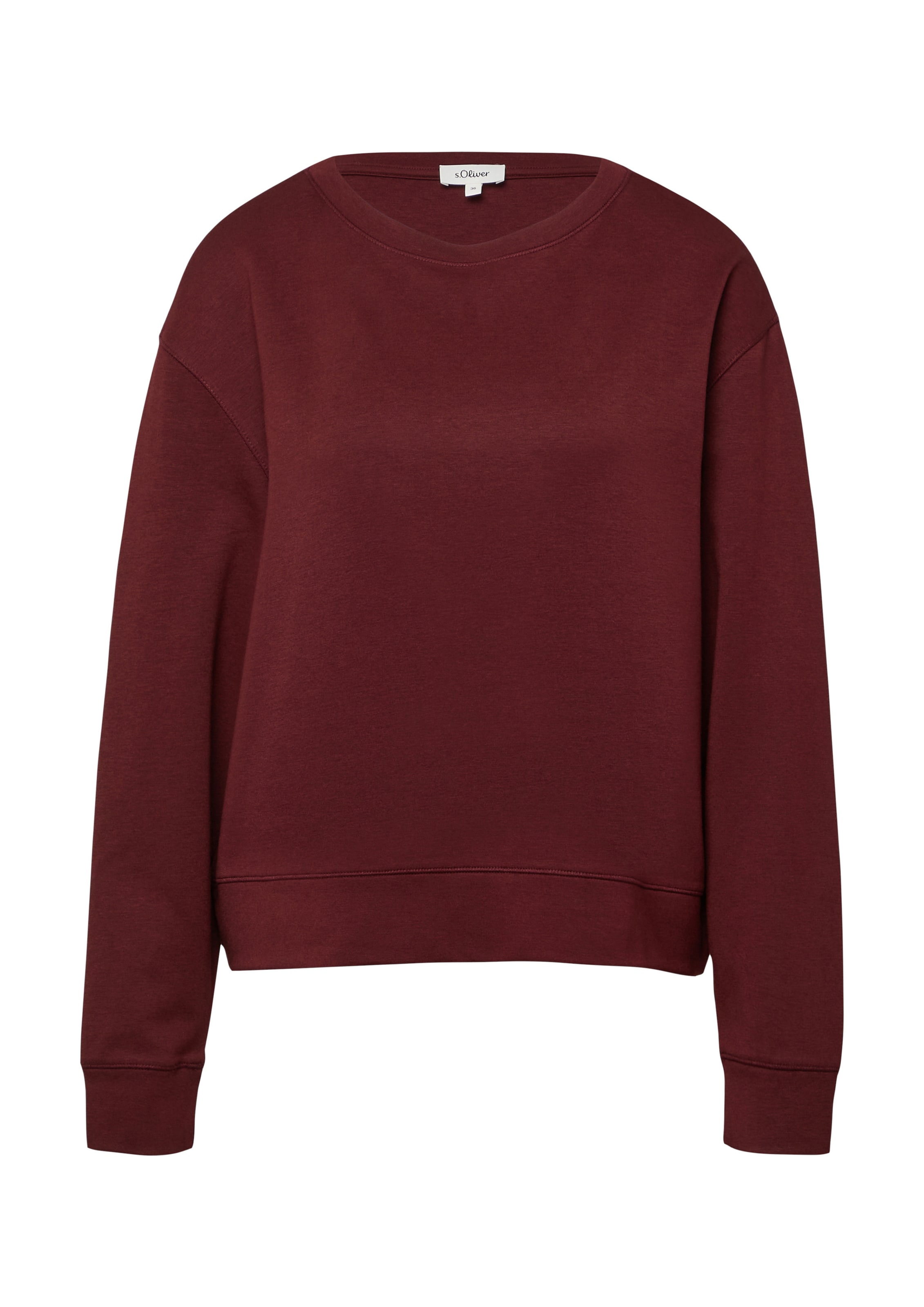 s.Oliver Sweatshirt in Rot: Vorderseite