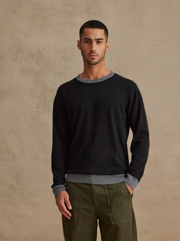 Pull-over 'Lars' DAN FOX APPAREL en noir