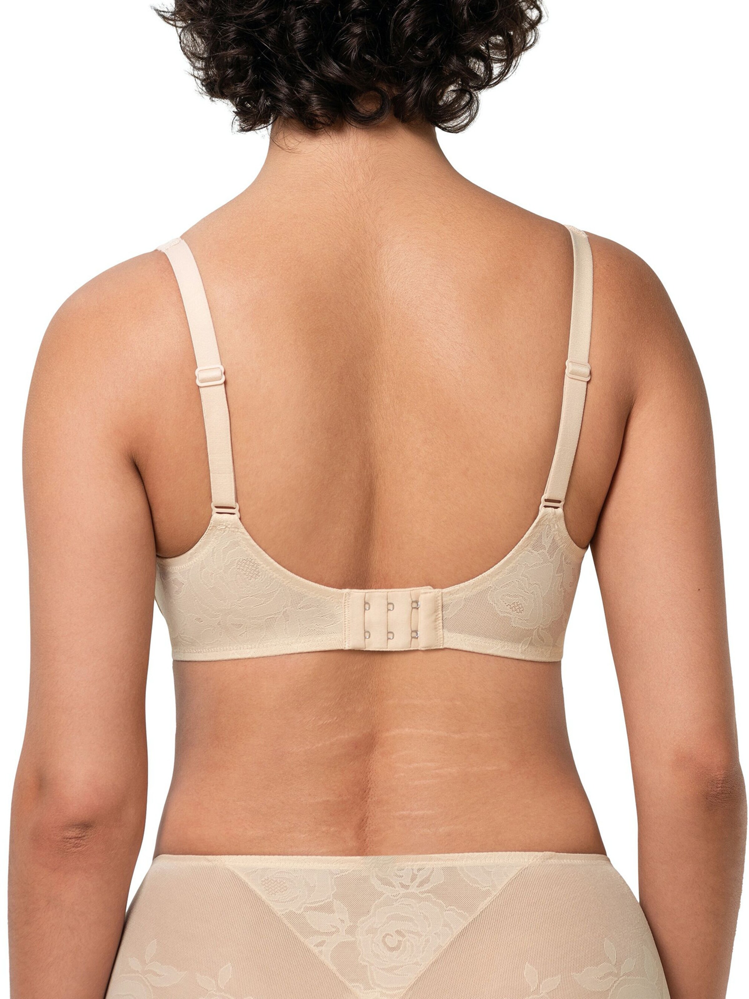 TRIUMPH Bügel-BH ' Wild Rose Sensation ' in Beige