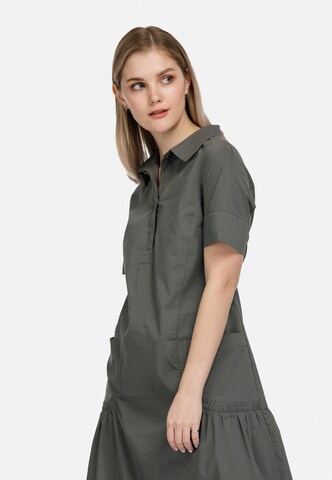 HELMIDGE Shirt Dress in Green