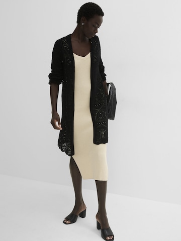 bonprix Strickjacke in Schwarz