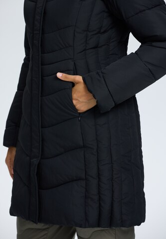 ICEPEAK Winter Coat in Black