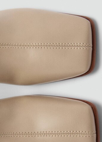 MANGO Stiefelette 'Mila' in Beige
