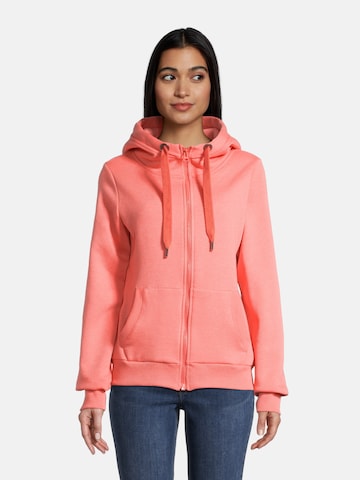 salzhaut Sweatvest 'Sööte' in Oranje: voorkant