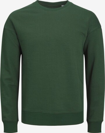 JACK & JONES Sweatshirt 'Star' i grön: framsida