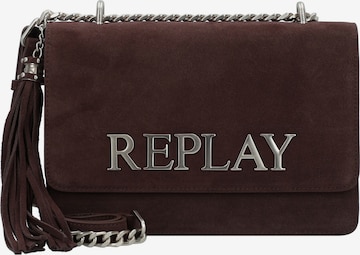 Sac à bandoulière REPLAY en marron : devant