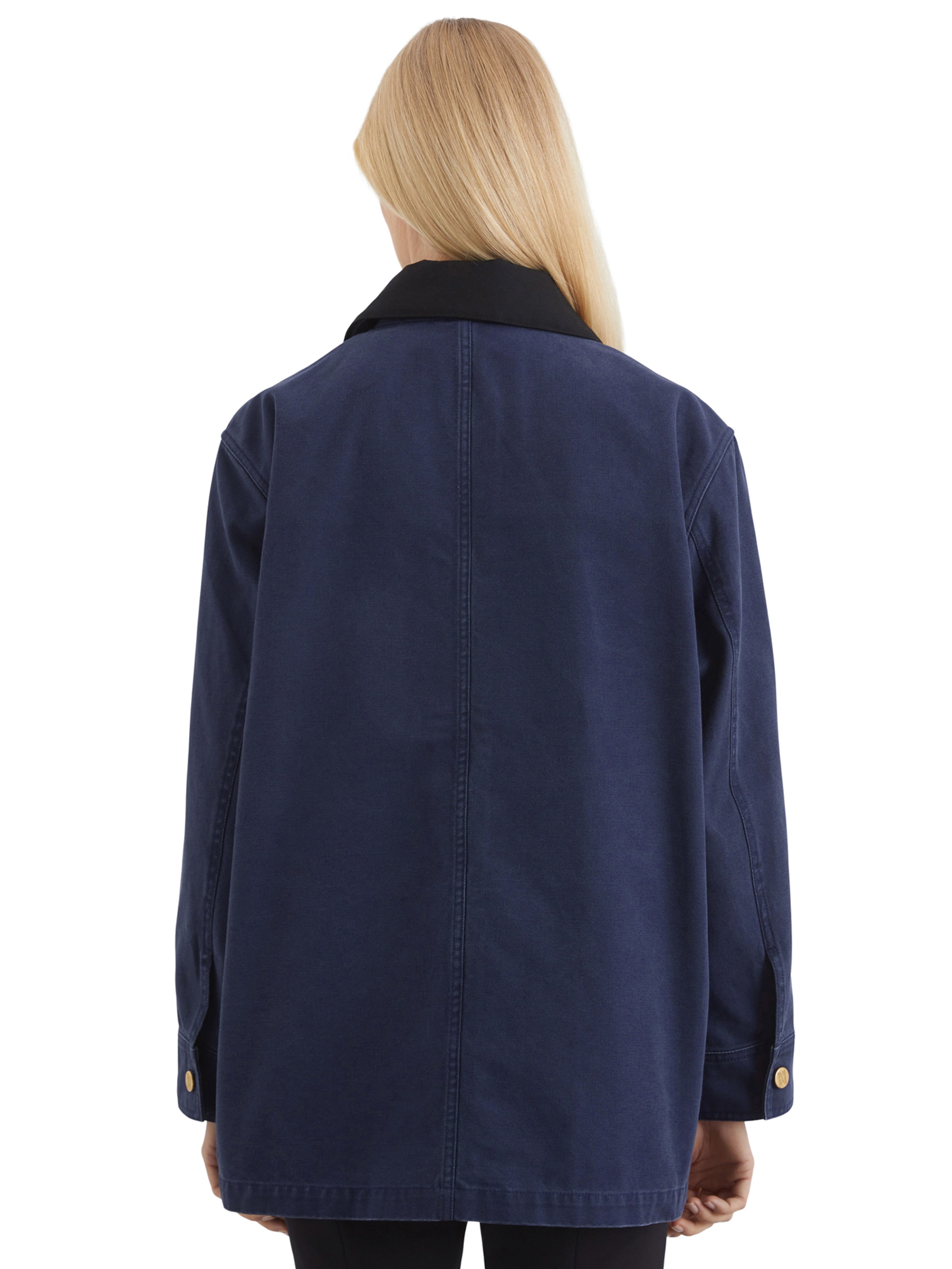 Marc O'Polo Φθινοπωρινό και ανοιξιάτικο μπουφάν σε μπλε