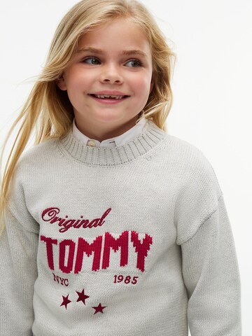 TOMMY HILFIGER Pullover in Grau