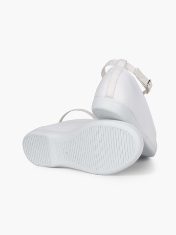 Ballerines Pisamonas en blanc