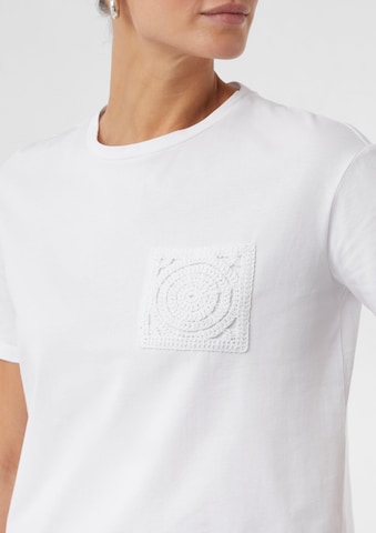 comma casual identity T-Shirt in Weiß