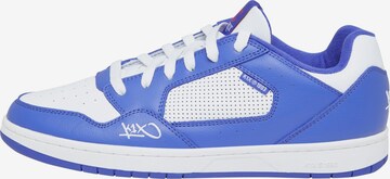 Sneaker bassa di K1X in blu: frontale