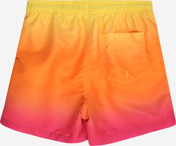 Jack & Jones Junior Badeshorts 'FIJI' i gul