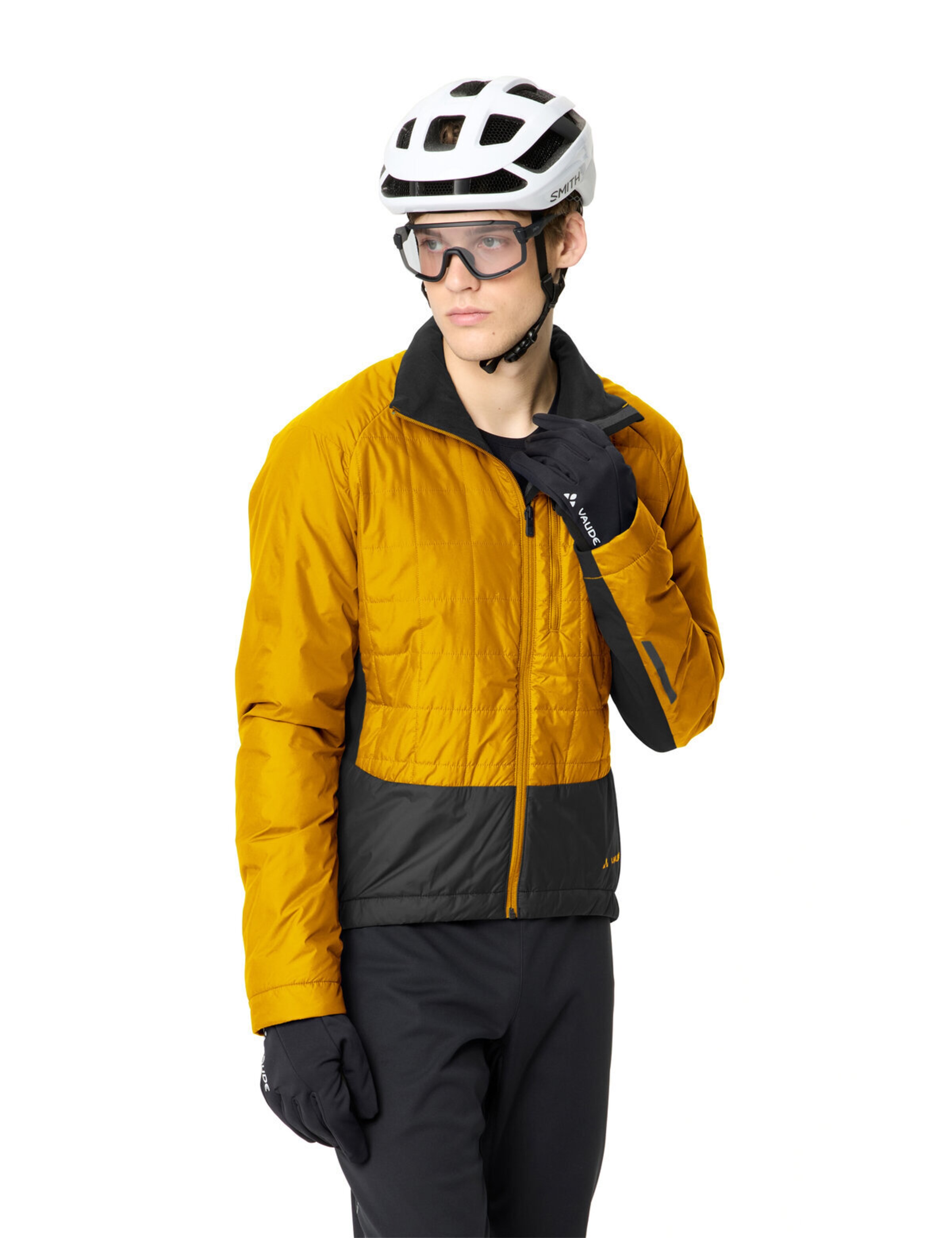 VAUDE Sports jacket 'Posta II' in Yellow