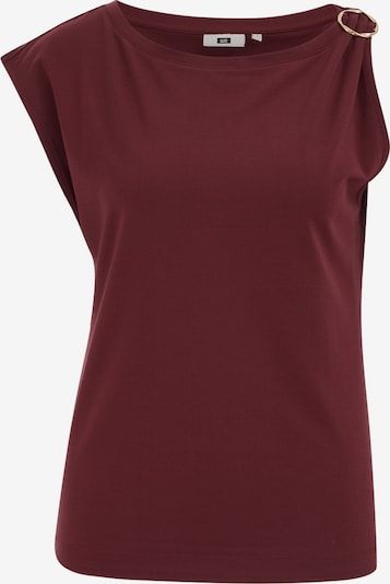 WE Fashion Toppi koossa XS värissä burgundin punainen, Tuotenäkymä