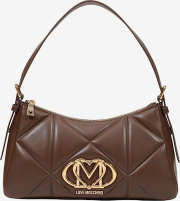 Borsa a spalla 'JC4032PP1' di Love Moschino in marrone: frontale