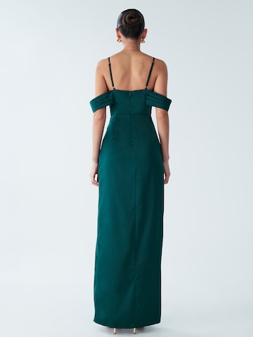 BWLDR Evening dress 'Bismarck' in Green: back