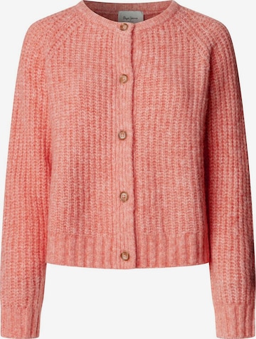 Pepe Jeans - Cárdigan 'Ashley' en rosa: frente