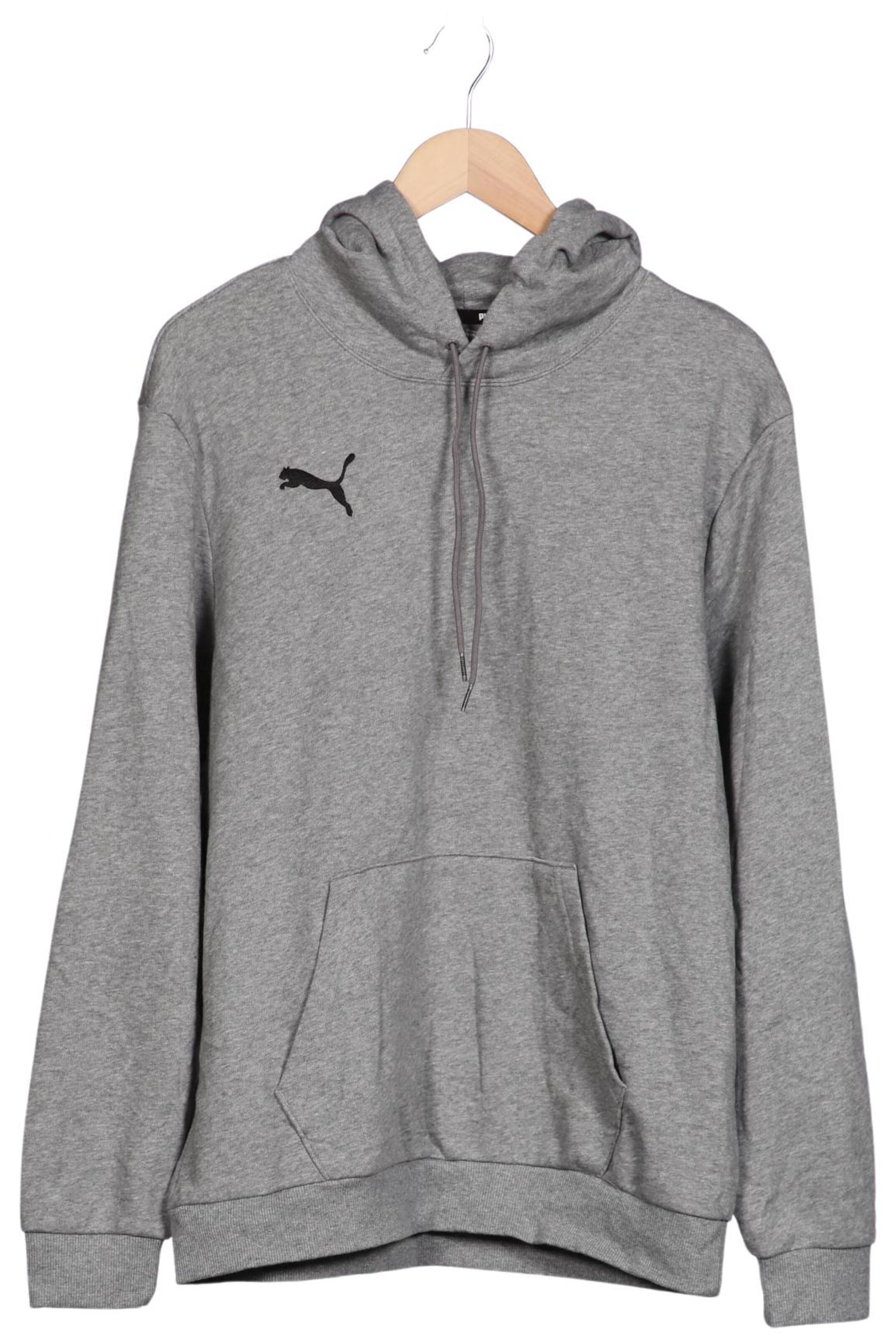 PUMA Sweatshirt & Zip-Up Hoodie in L in Grey: front