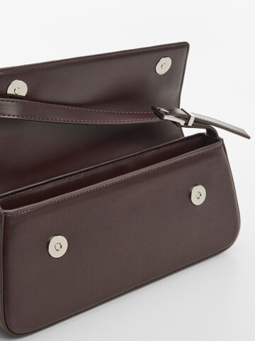 MANGO Shoulder Bag 'SIMPLE' in Brown